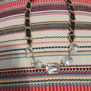 Black and gold necklace